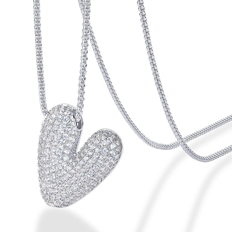 A-Z Bubble Bling Initial Necklace