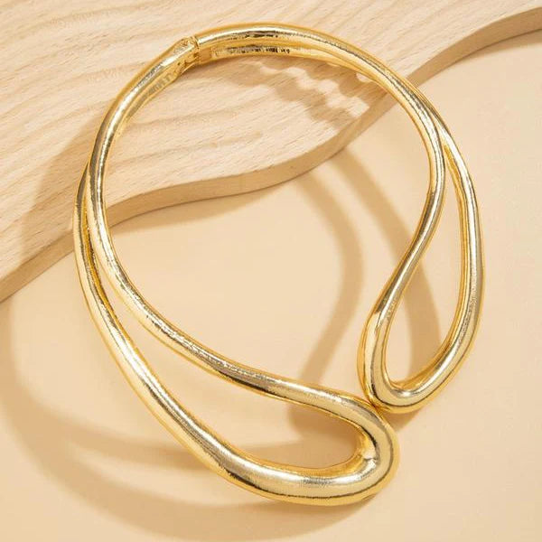 Serpent Collar Statement Necklace