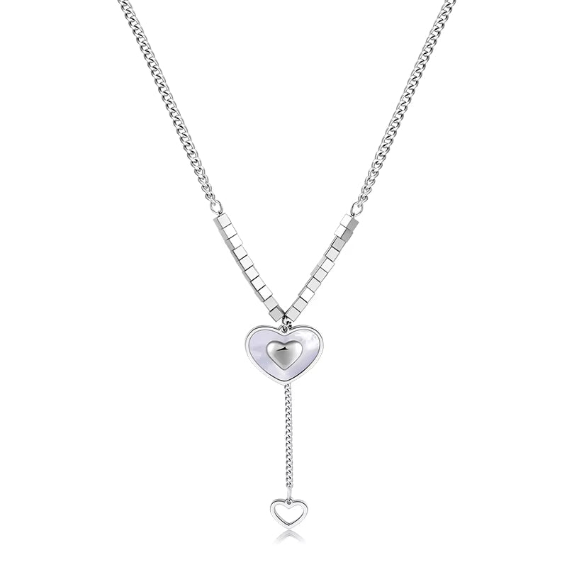 Shell Heart Necklace
