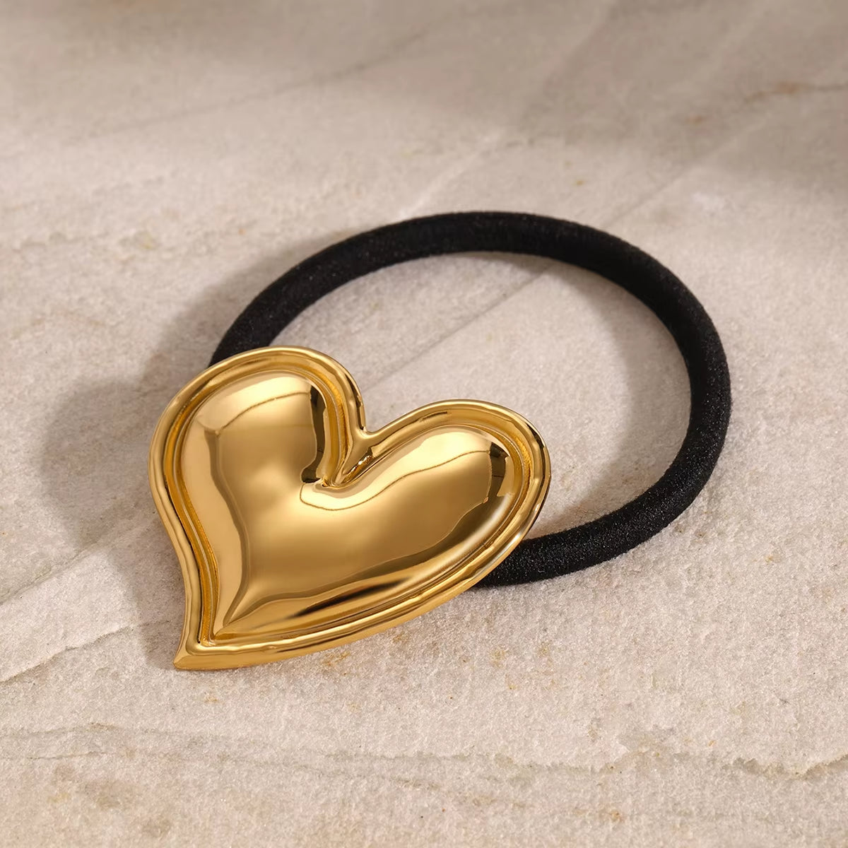 Chunky Heart Rubber Band