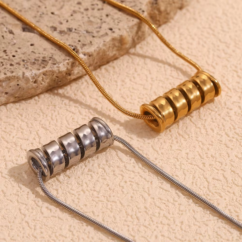 Spiral Spring Necklace