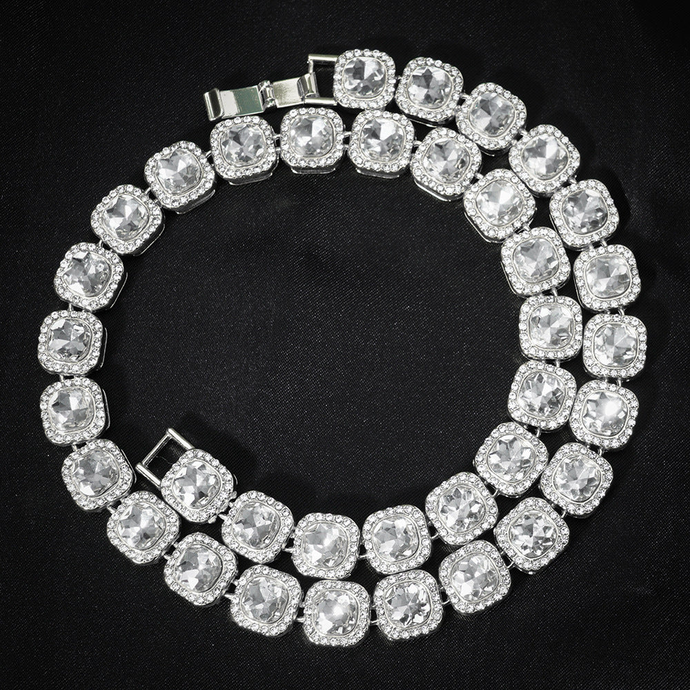 Statement Square Choker Necklace