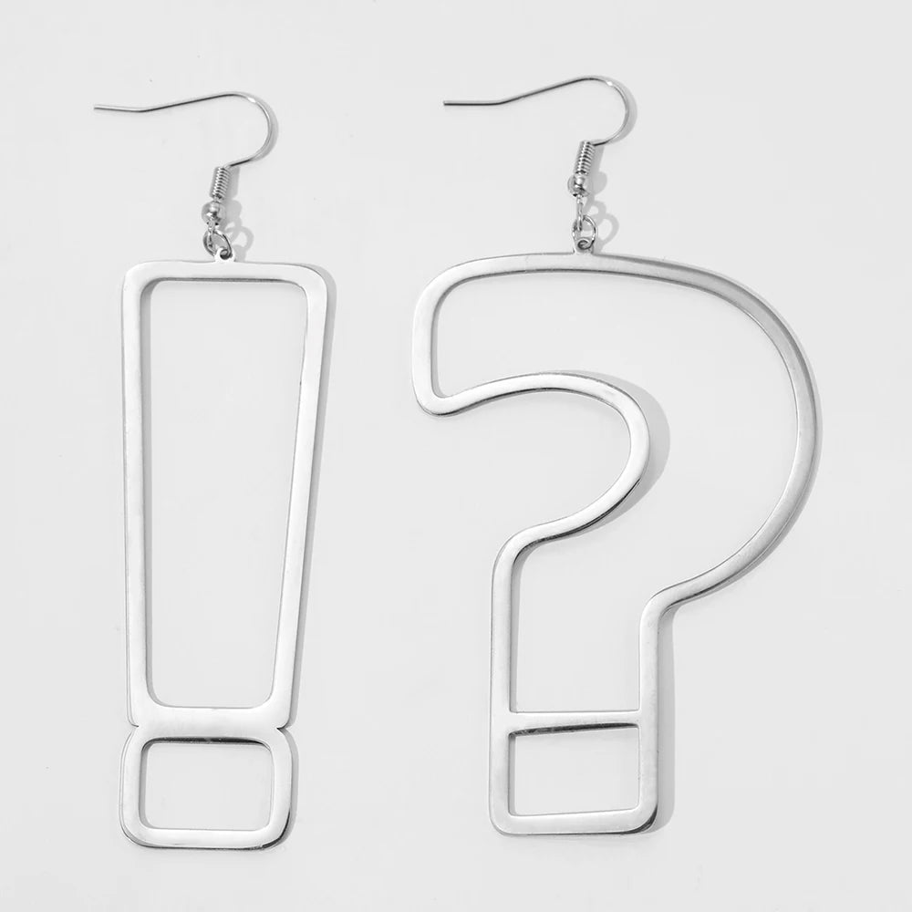 Punctuation Earrings