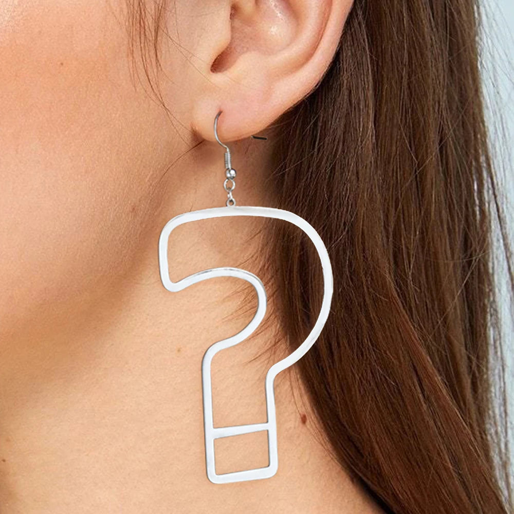 Punctuation Earrings