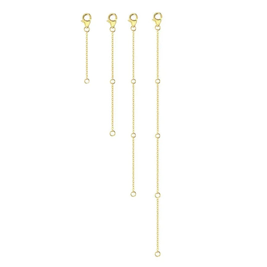 4pc Necklace Extender (2-8 in) (5-20 cm)