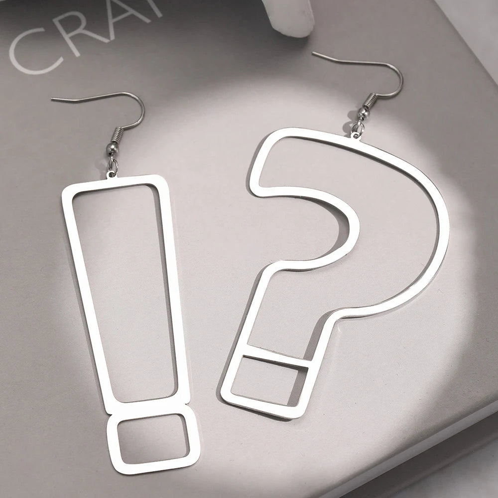 Punctuation Earrings