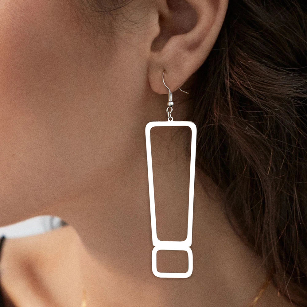 Punctuation Earrings