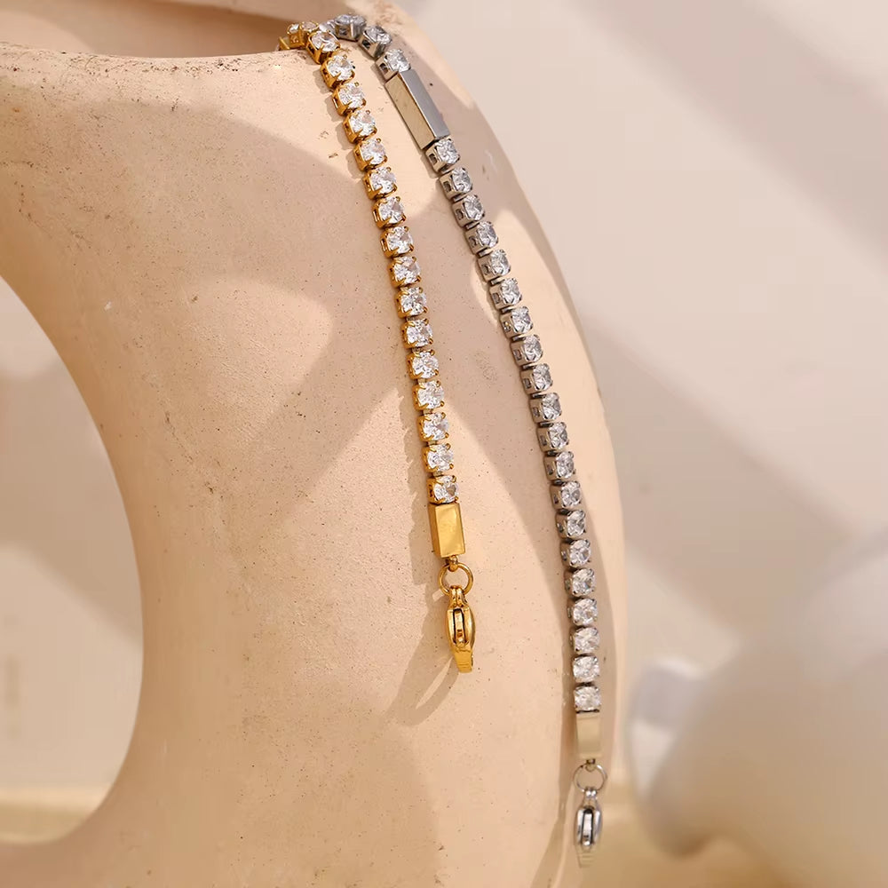 Diamond Bar Bracelet