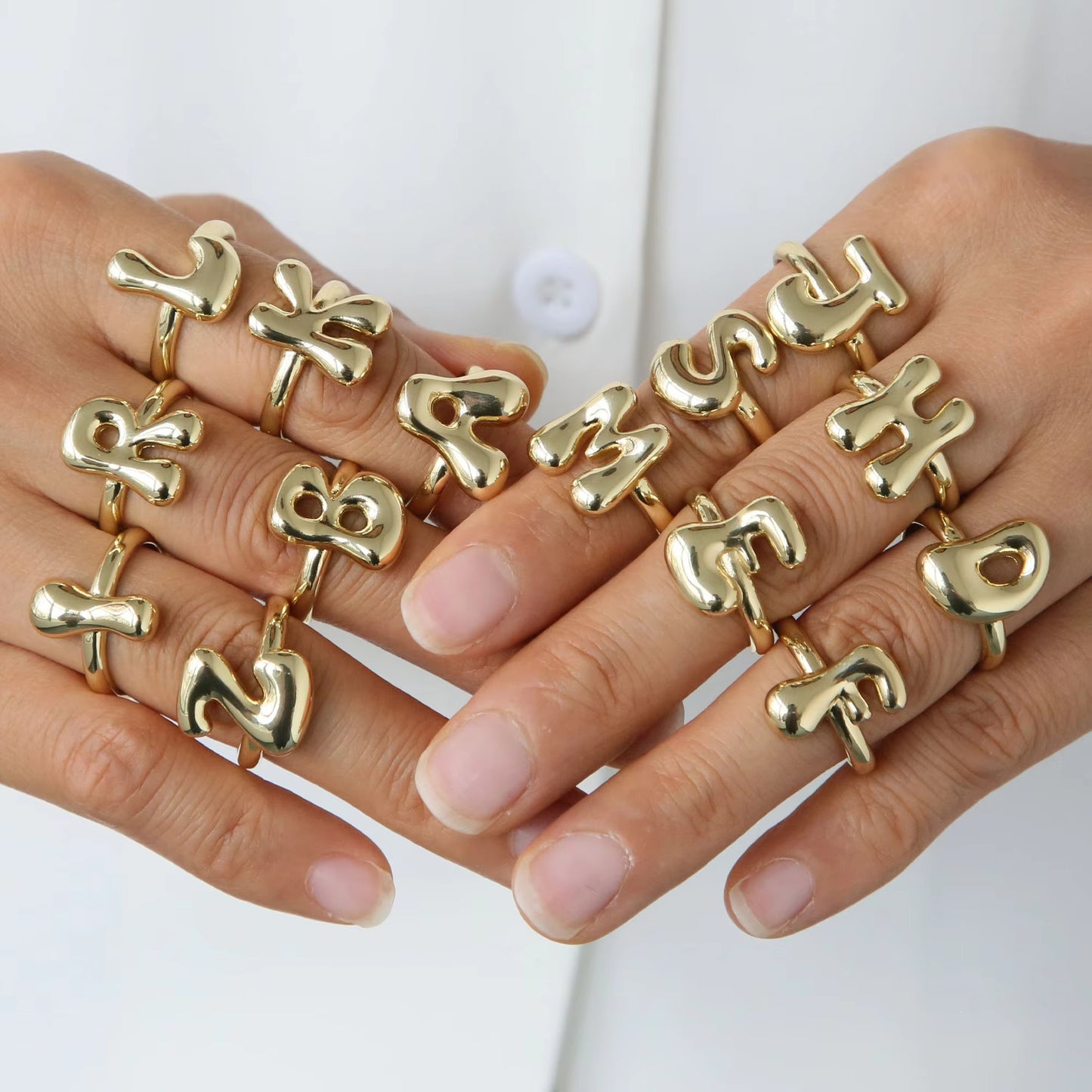 A-Z Bubble Initial Ring