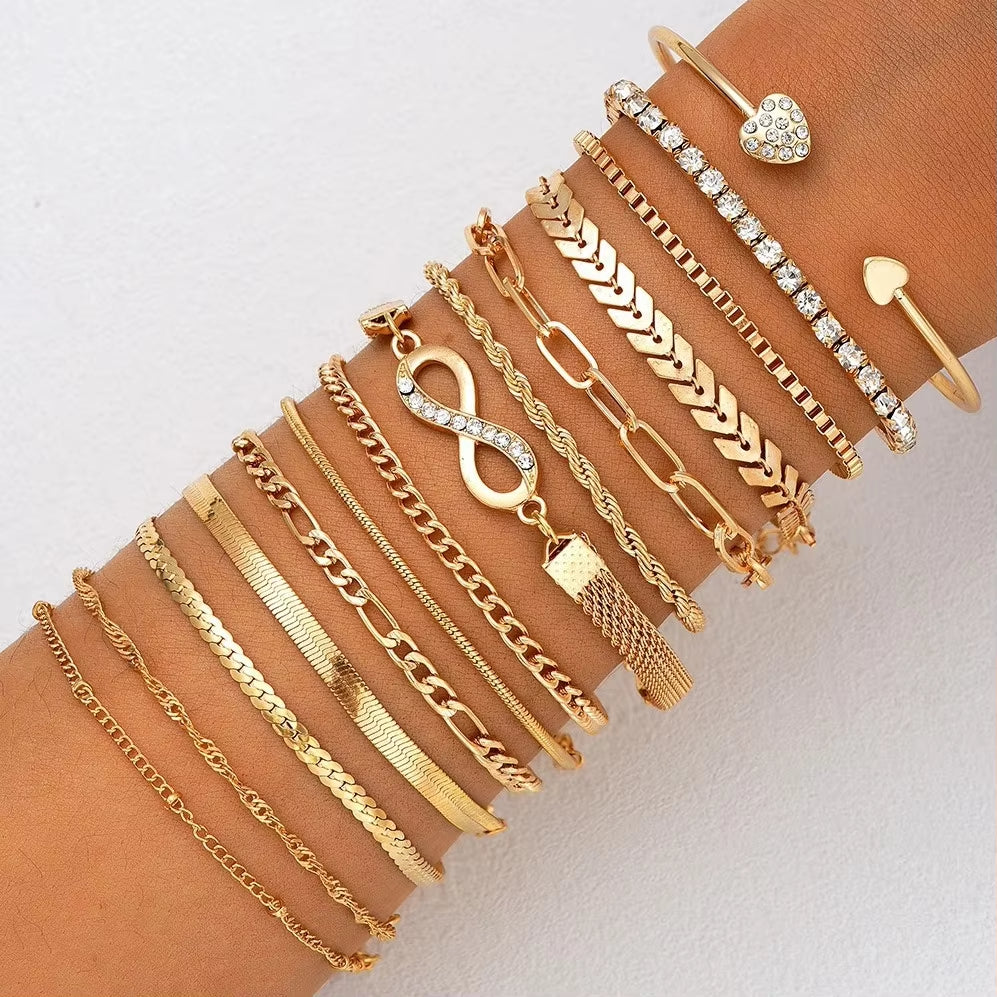 14pc Everyday Essential Bracelet Stack