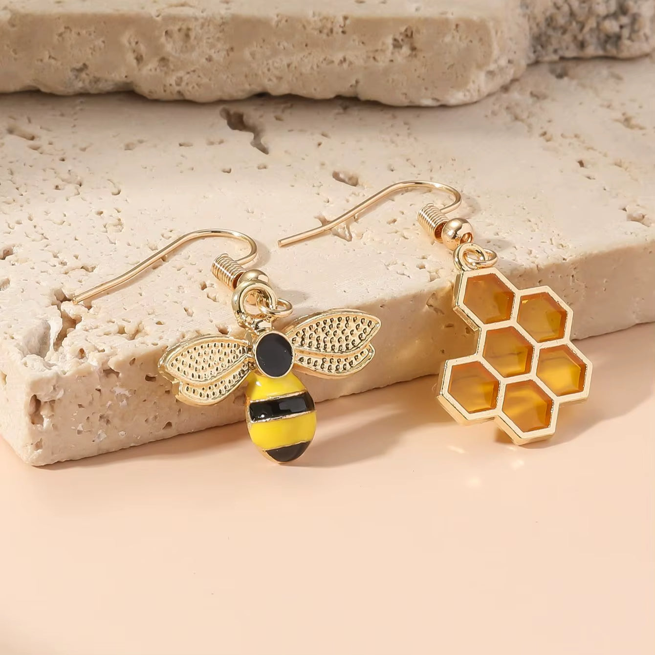 Honey Bee Earrings