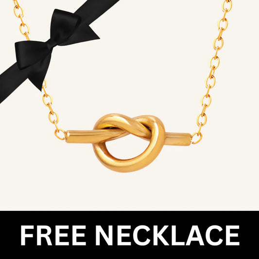 (π FREE GIFT) Knot Necklace