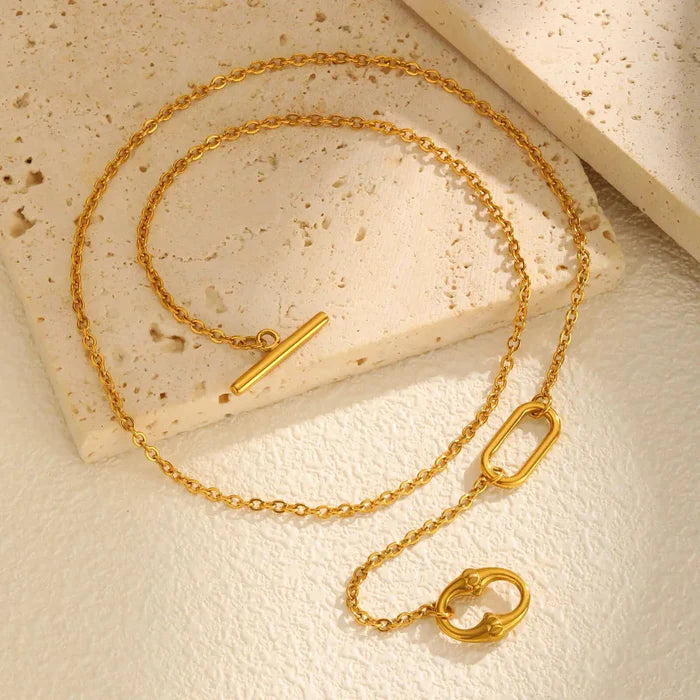 Modern Toggle Chain Necklace