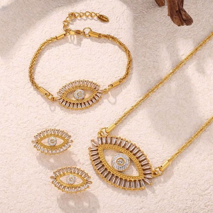 Evil Eye Jewelry Set