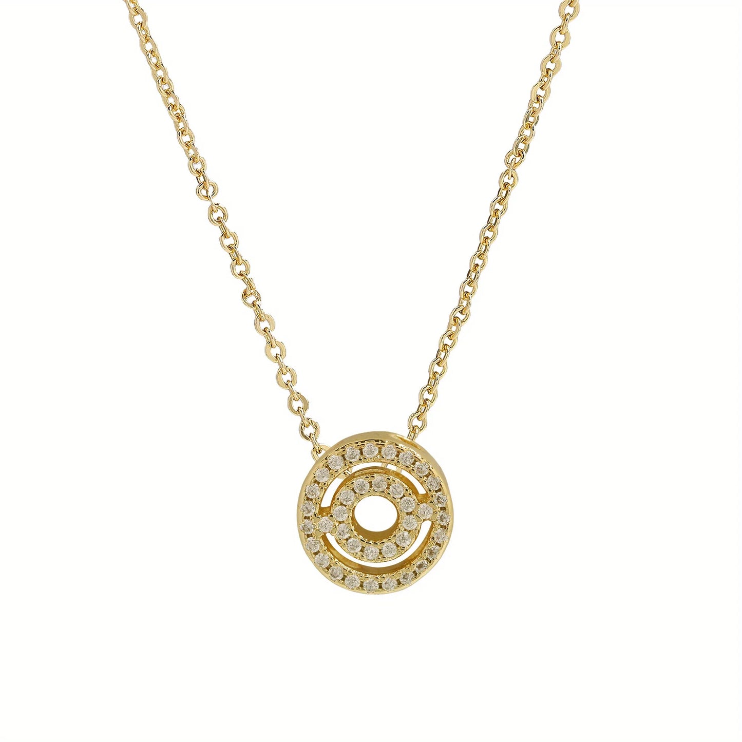 A-Z Diamond Initial Necklace