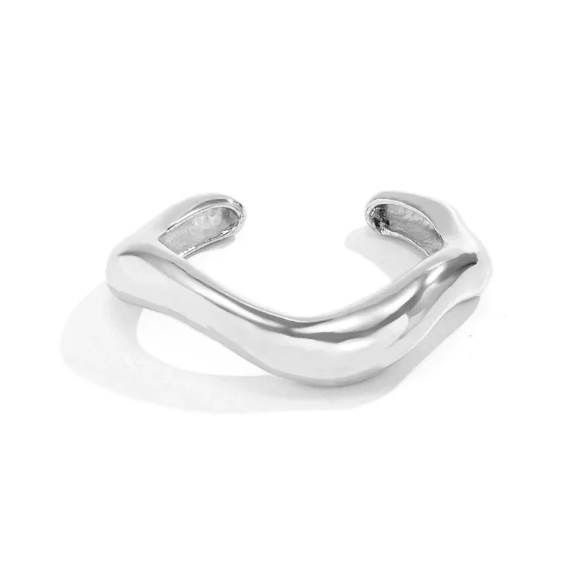 Irregular Chunky Wave Bracelet