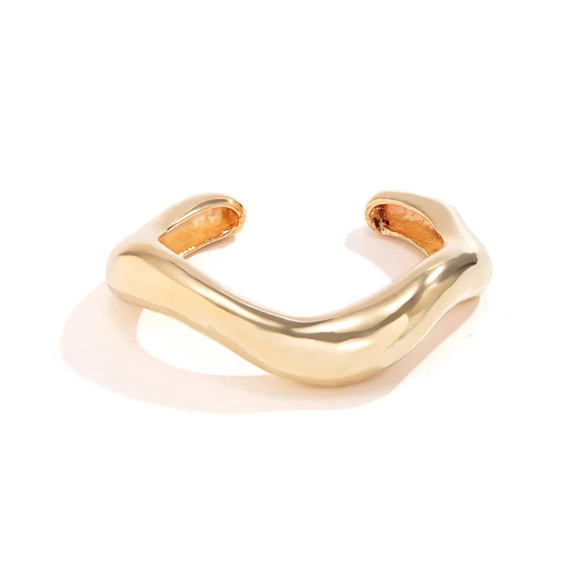 Irregular Chunky Wave Bracelet