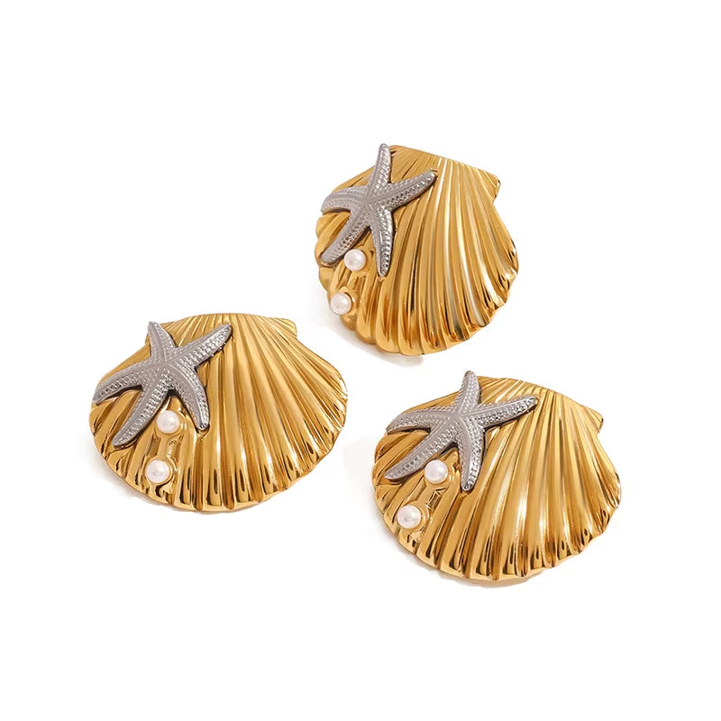 Pearl Starfish Jewelry Set