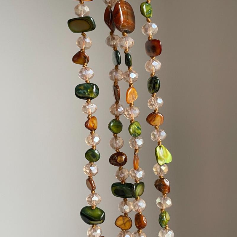 Beaded Seashell Necklace