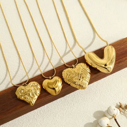 4pc Irregular Heart Jewelry Set