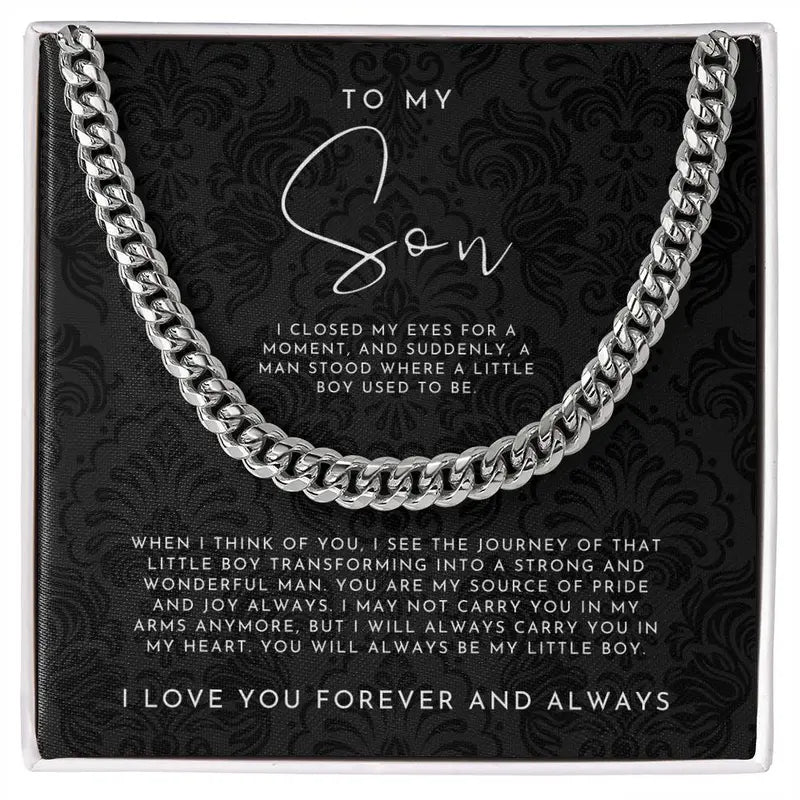 To My Son Necklace