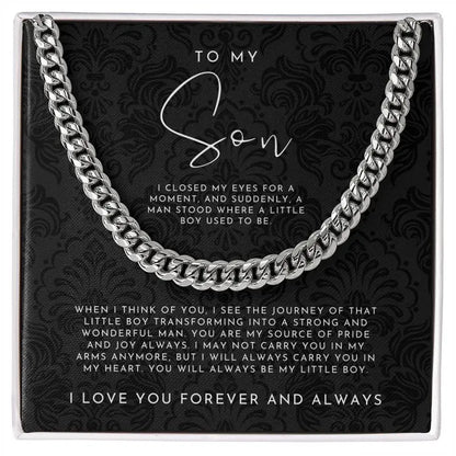 To My Son Necklace