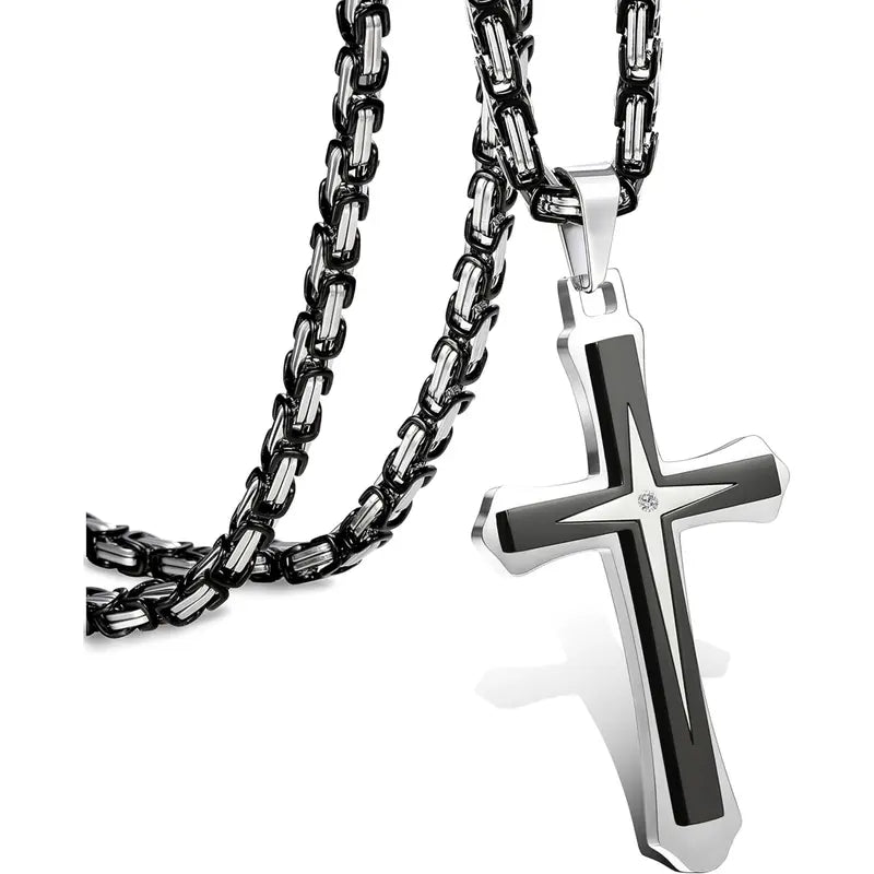 Byzantine Cross Necklace