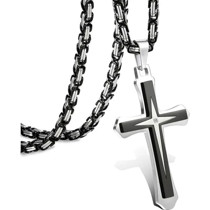 Byzantine Cross Necklace