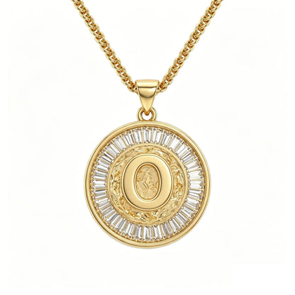 Diamond Capital Letter Necklace