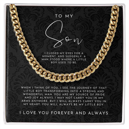 To My Son Necklace