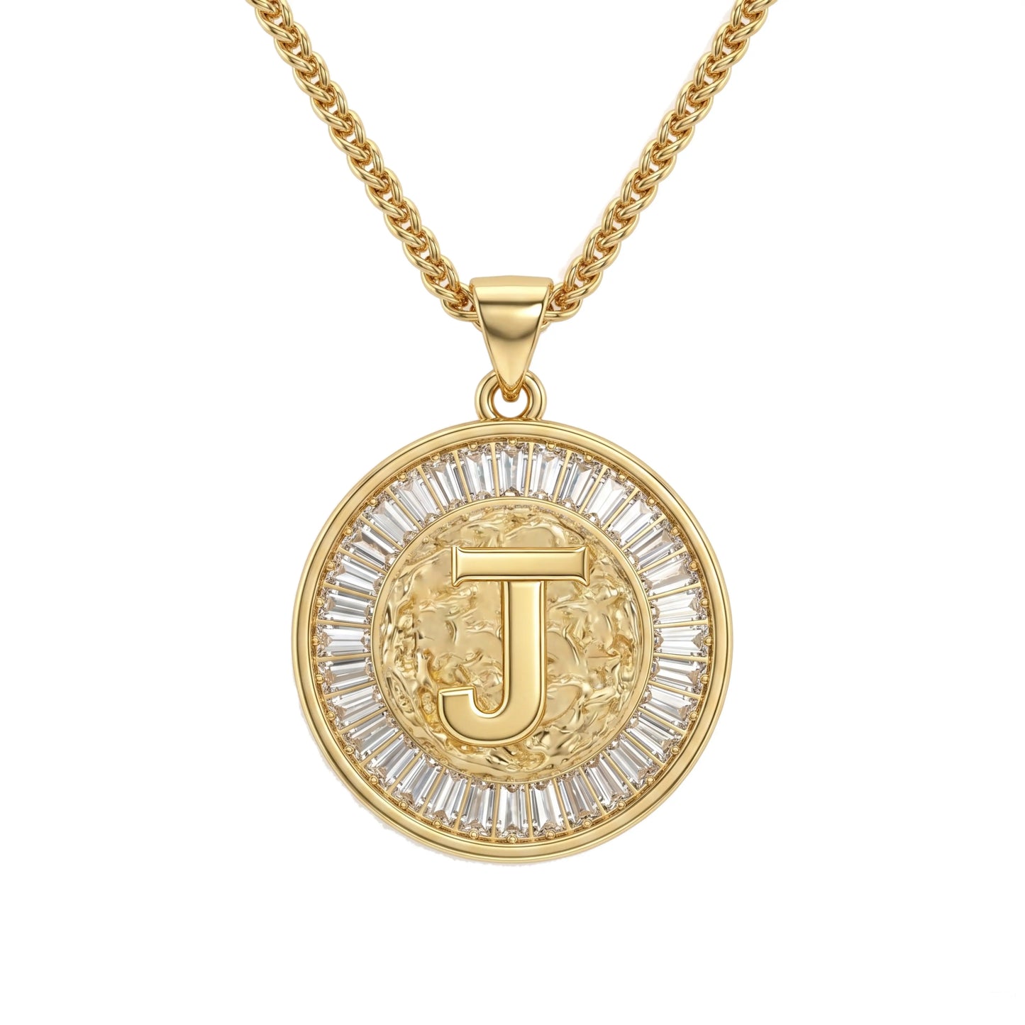 Diamond Capital Letter Necklace