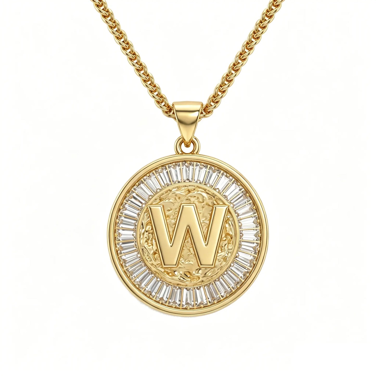 Diamond Capital Letter Necklace