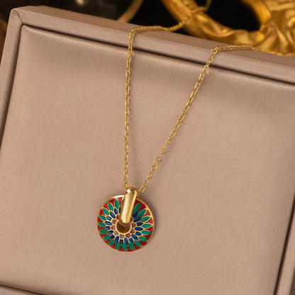 Rainbow Daisy Jewelry Set