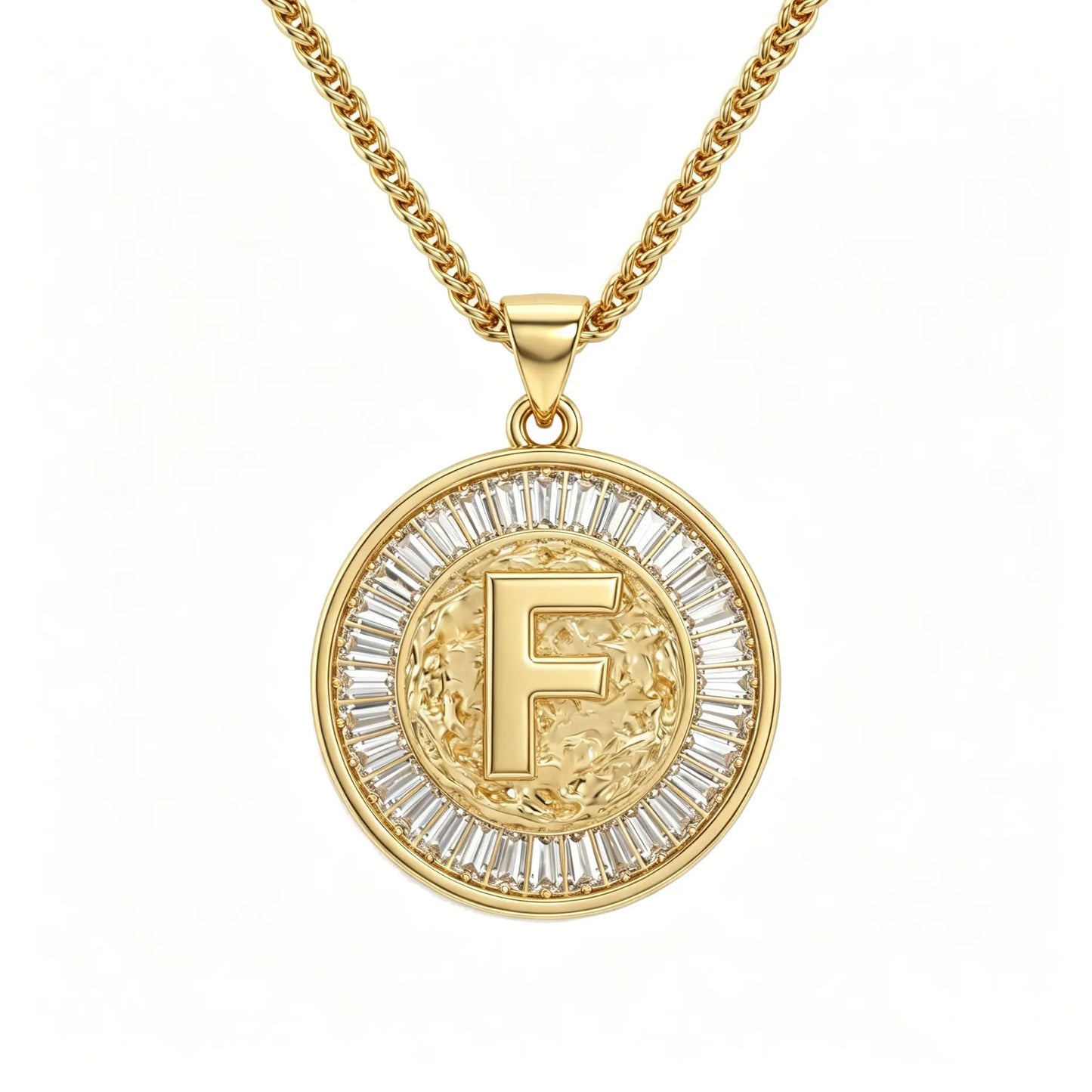 Diamond Capital Letter Necklace