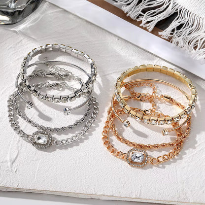 4pc Luxe Touch Bracelet Set