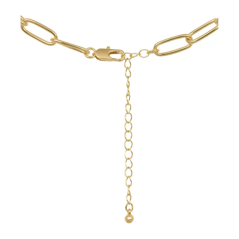 Liberty Coin Paperclip Necklace