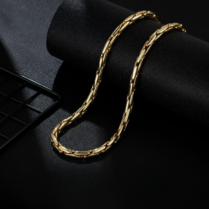 Rounded Link Chain Necklace