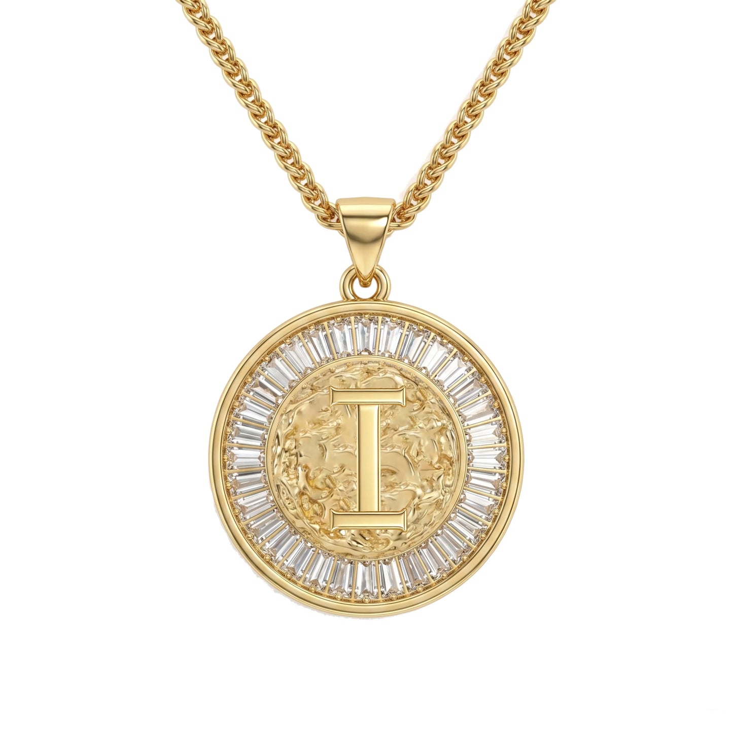 Diamond Capital Letter Necklace