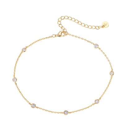 14K Gold Plated Luxe Anklet