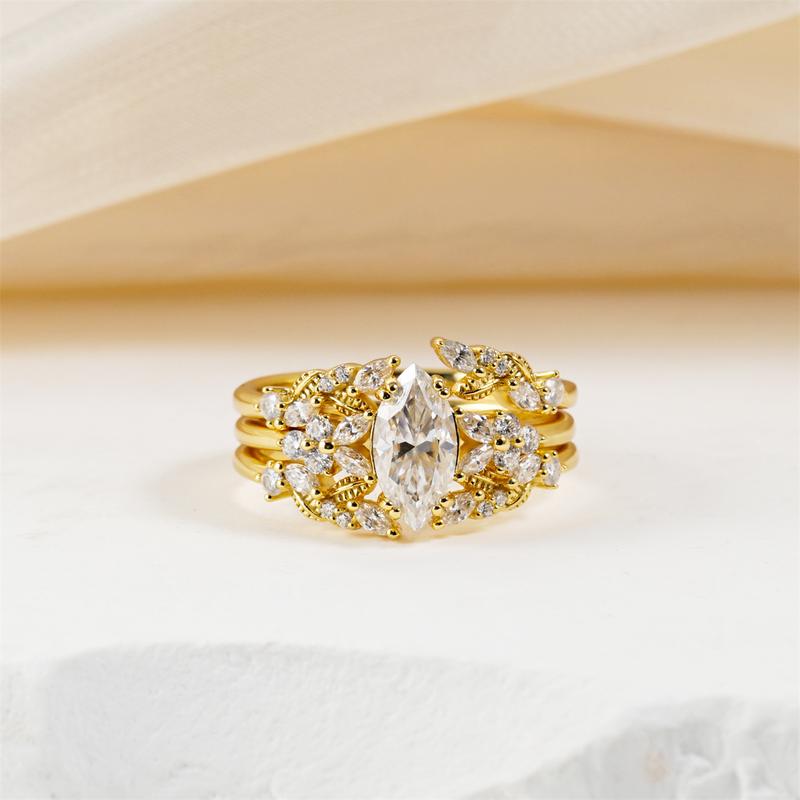 Stackable Moissanite Ring