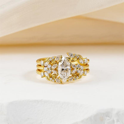 Stackable Moissanite Ring