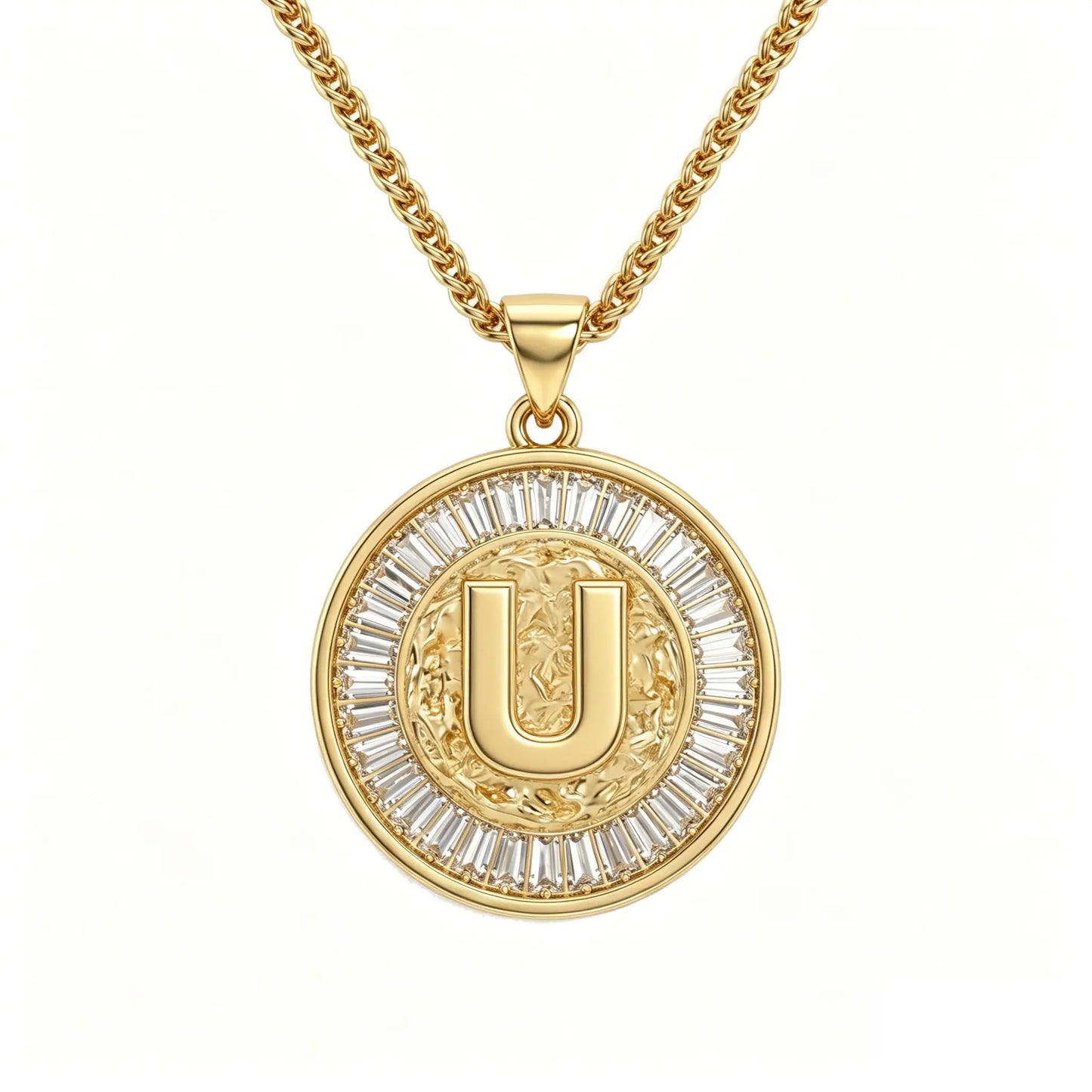 Diamond Capital Letter Necklace
