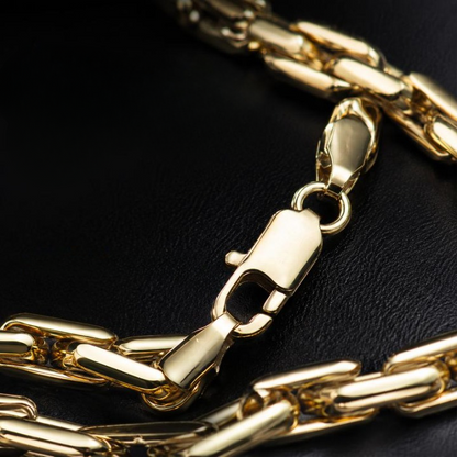 Rounded Link Chain Necklace
