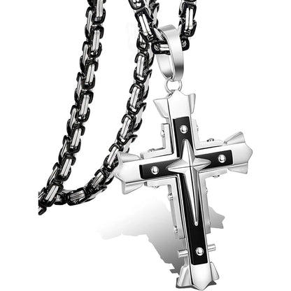 Byzantine Cross Necklace
