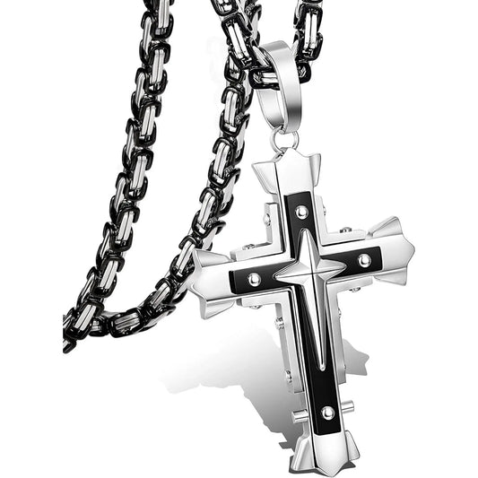 Byzantine Cross Necklace