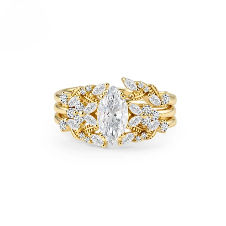 Stackable Moissanite Ring