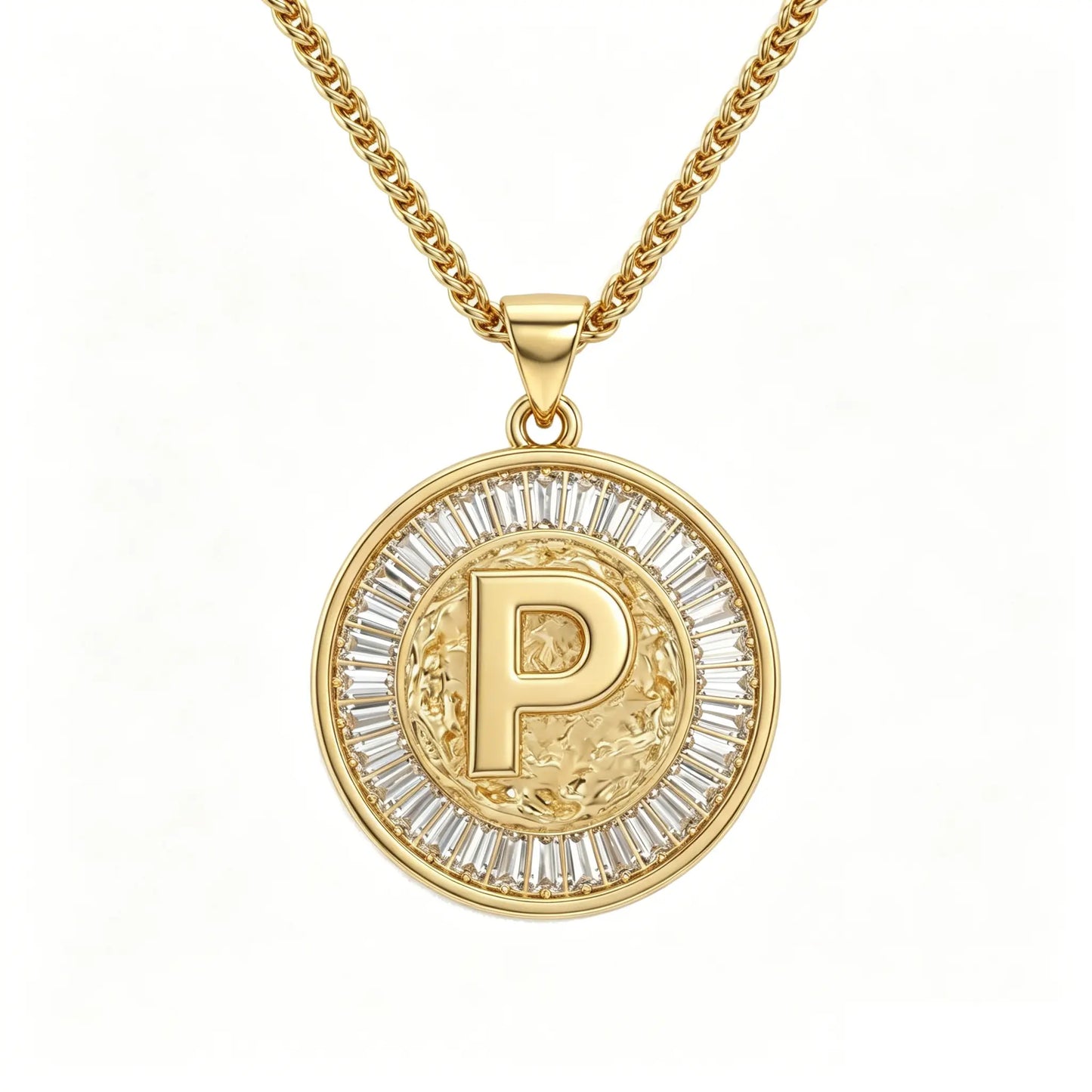 Diamond Capital Letter Necklace