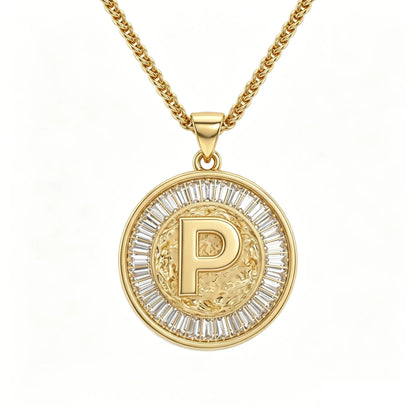 Diamond Capital Letter Necklace