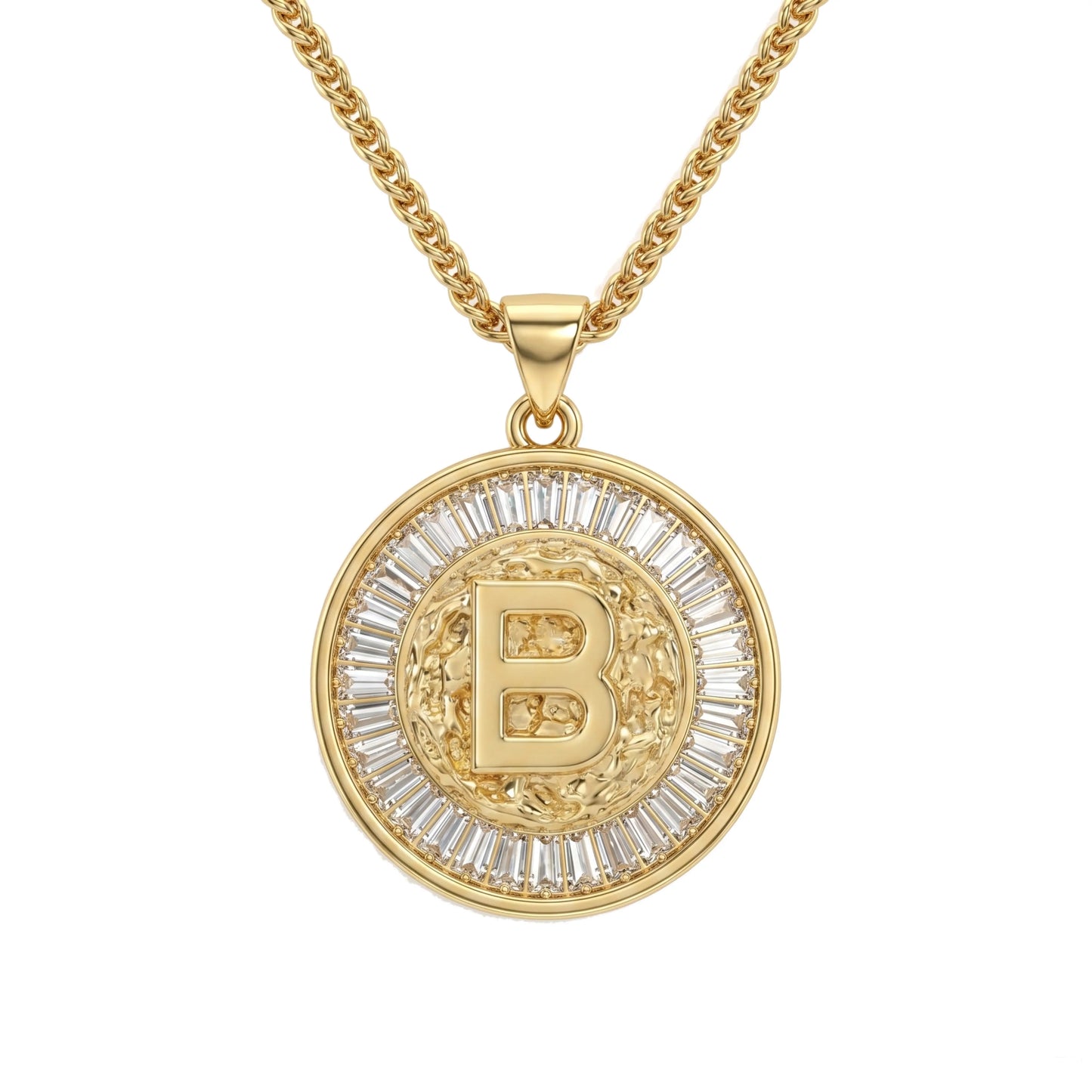 Diamond Capital Letter Necklace