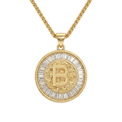 Diamond Capital Letter Necklace